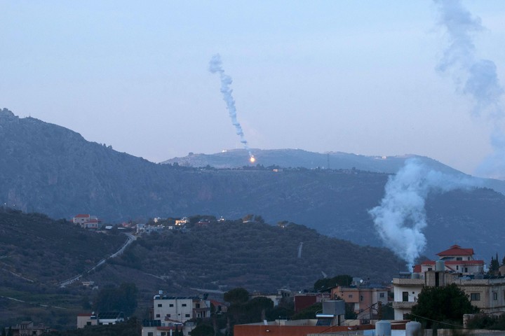 Bombarderos israelíes sobre la Franja de Gaza.  Foto: AFP  