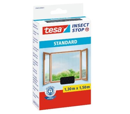 tesa Insect Stop Malla STANDARD para Ventanas - Mosquitera Autoadhesiva