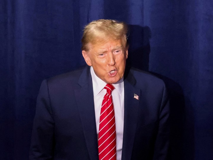 Trump muestra poco interés -o capacidad- y adopta un tono más inclusivo o moderado.  Foto: Reuters