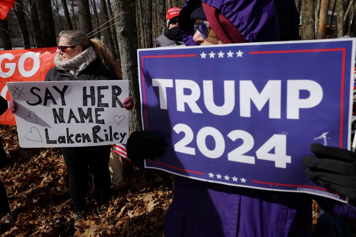 Trump logró obtener suficientes delegados para convertirse en el candidato presidencial del Partido Republicano.  Foto: Reuters