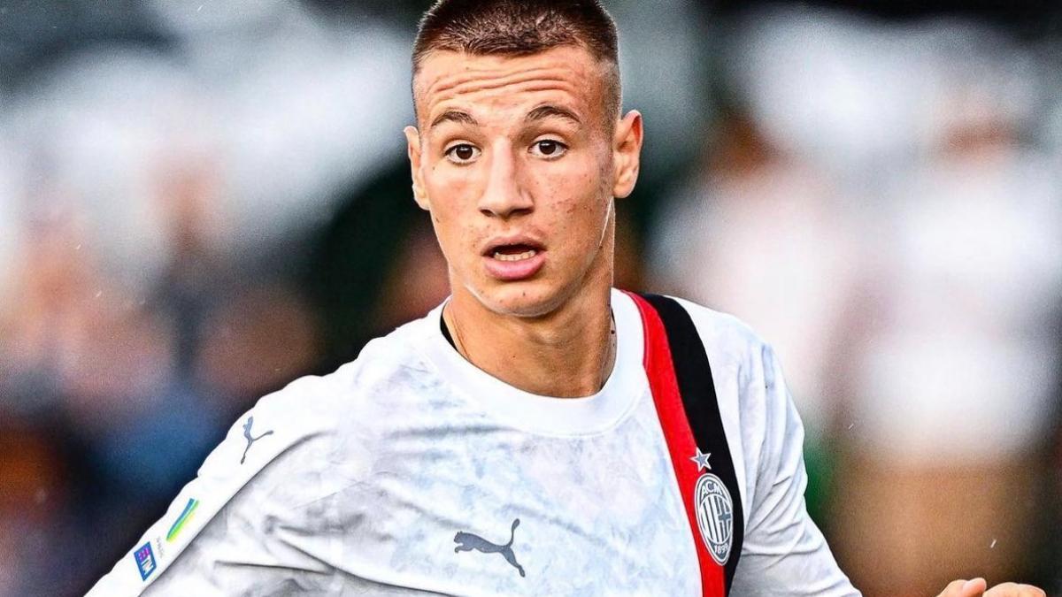 Francesco Camarda, una joven promesa del Milan