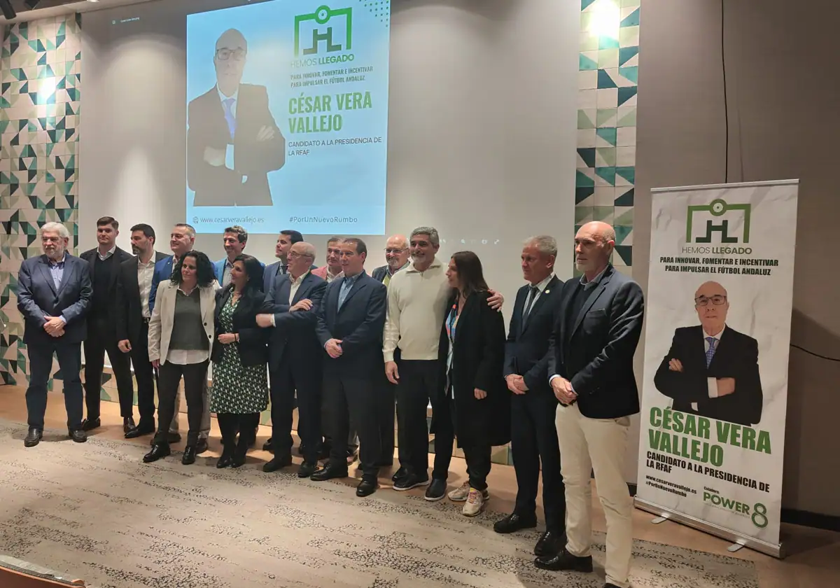 Componentes de la candidatura de César Vera