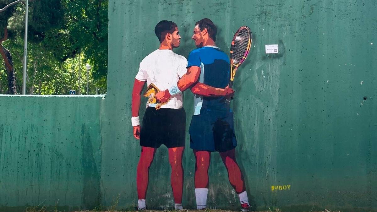 Gráficos de TVBoy sobre Alcaraz y Nadal