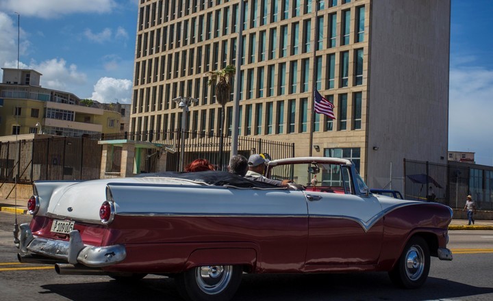La incorporación de EE.UU.  en La Habana.  Foto: AP