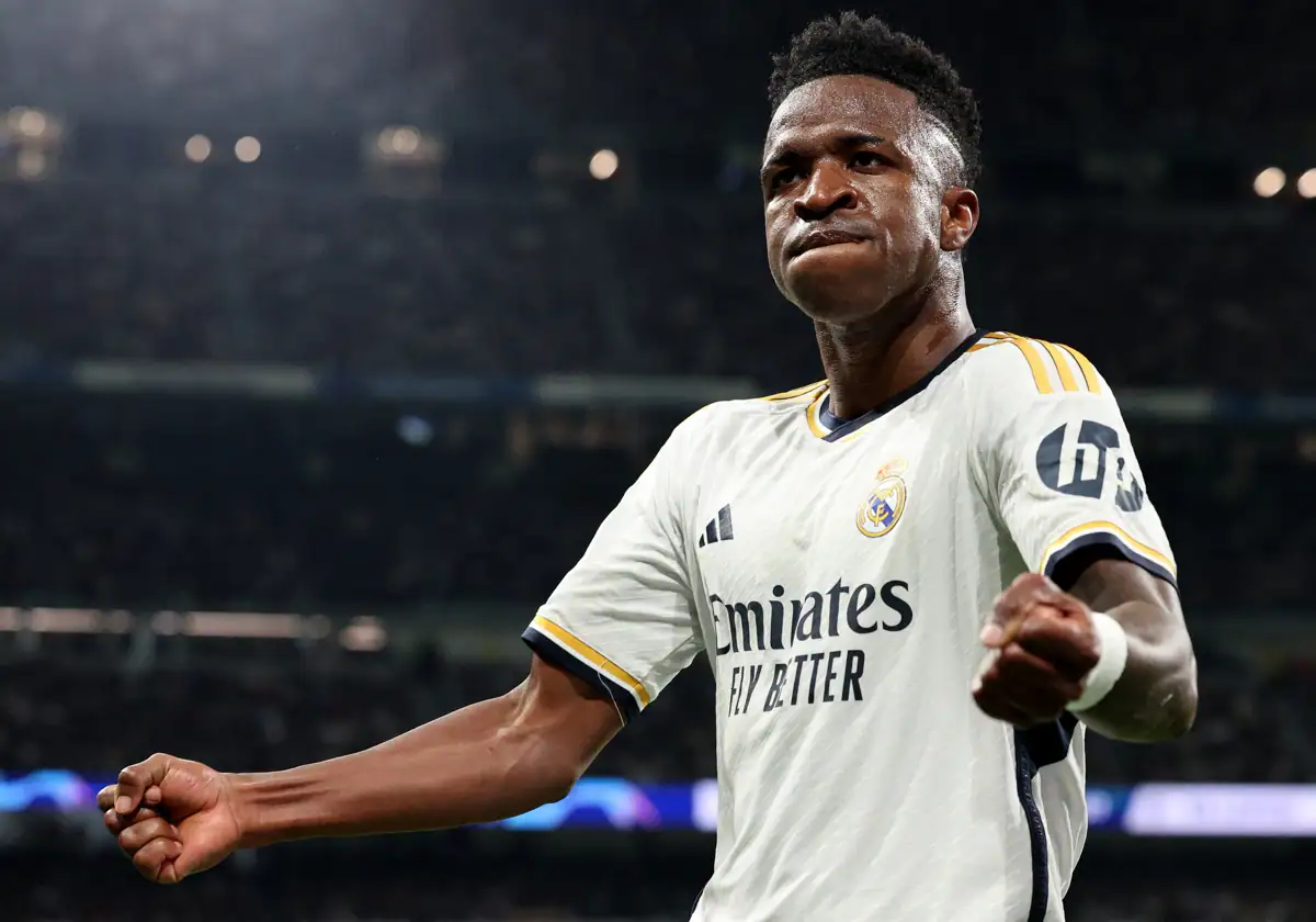 Vinicius, en la Champions ante el Leipzig