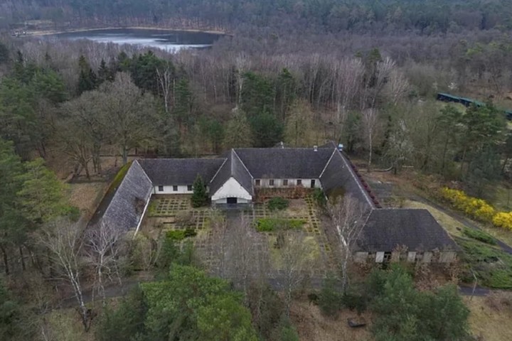 Propiedad del ministro de propaganda nazi Joseph Goebbels en Bogensee, cerca de la ciudad de Wandlitz.  Foto: AP