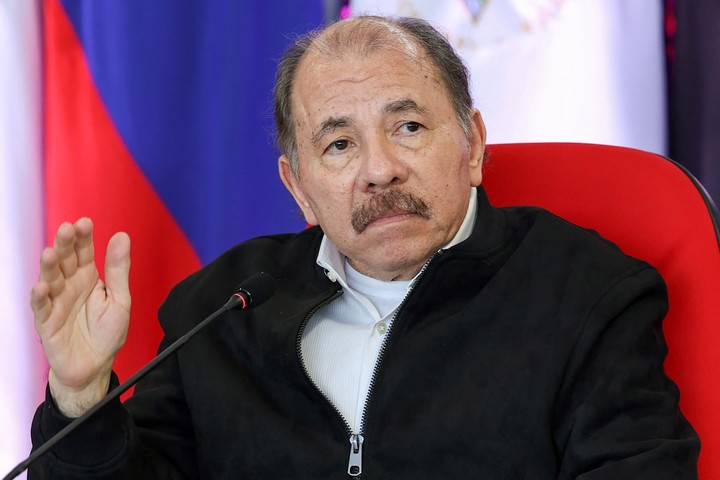 El presidente de Nicaragua, Daniel Ortega, pretende silenciar todas las voces disidentes.  Foto: AFP
