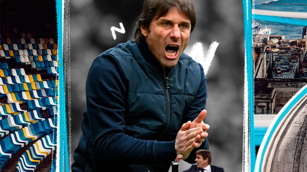 Antonio Conte, nuevo entrenador del Nápoles
