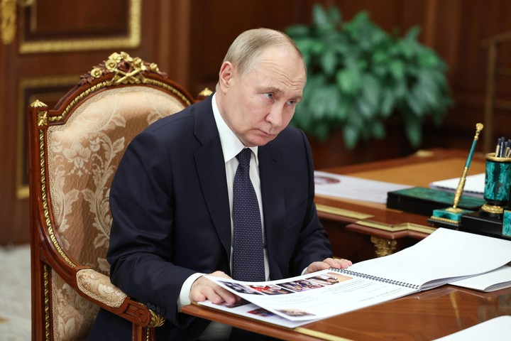 El presidente ruso, Vladimir Putin, ha intensificado la alarma occidental.  Foto: Aleksandr KAZAKOV/AFP