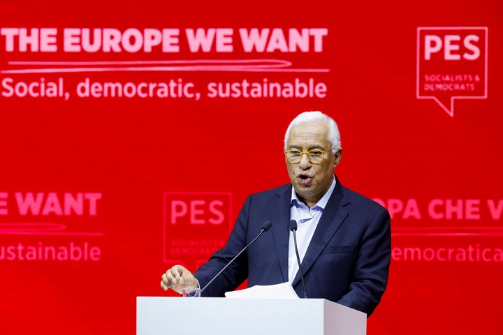 El ex primer ministro de Portugal, Antonio Costa.  FotoReuters