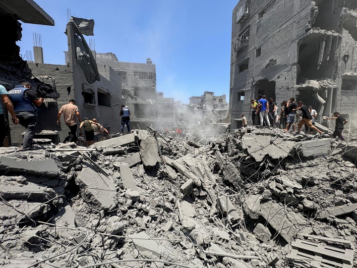 Los últimos atentados se produjeron en la ciudad de Gaza.  Foto: Reuters/Ayman Al Hassi.