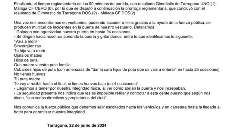 La lista de insultos que recibió su compañero Éder Mallo en el arbitraje de la primera final del 