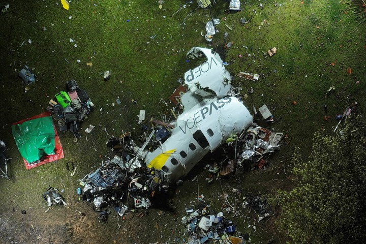 Murieron las 61 personas que abordaron el ATR 72-500. Foto: AP
