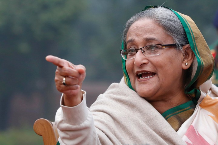 Jeque Hasina.  Foto: AP