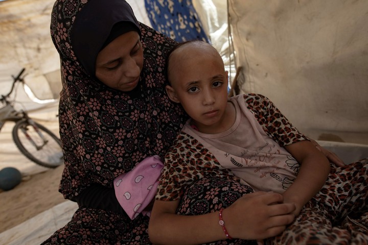 Los palestinos arrasaron el norte de la Franja de Gaza. Foto EFE