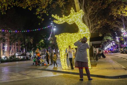 Estas figuras luminosas son una de las novedades de este año