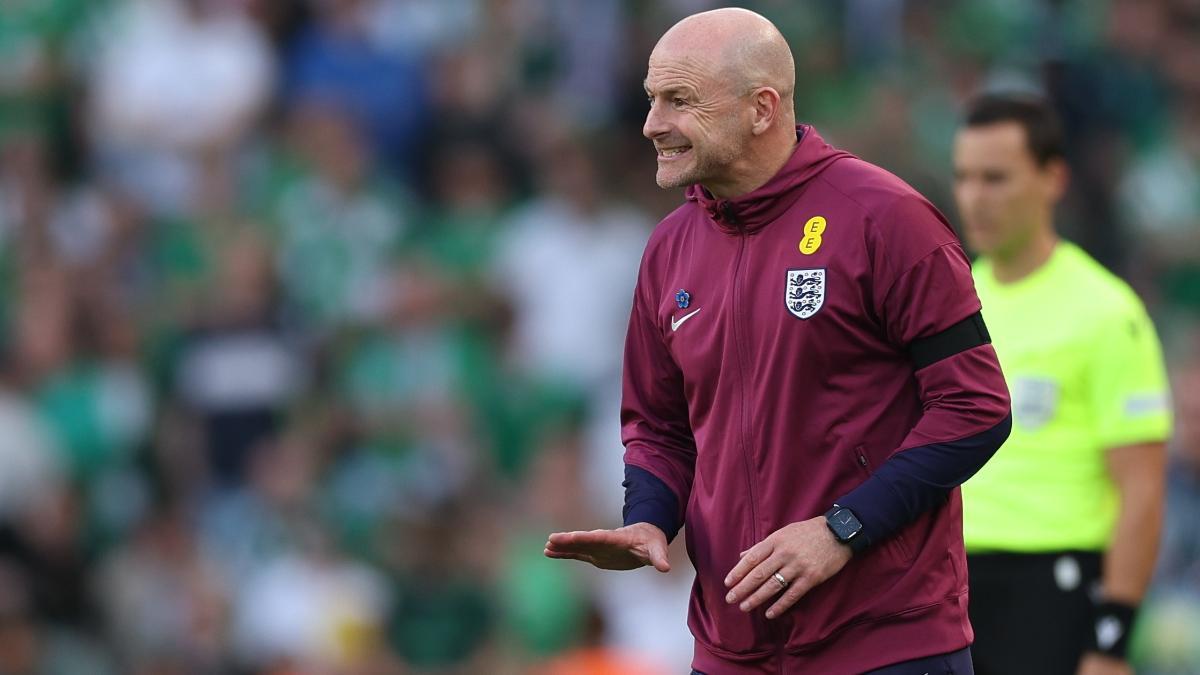 Lee Carsley, seleccionador de Inglaterra