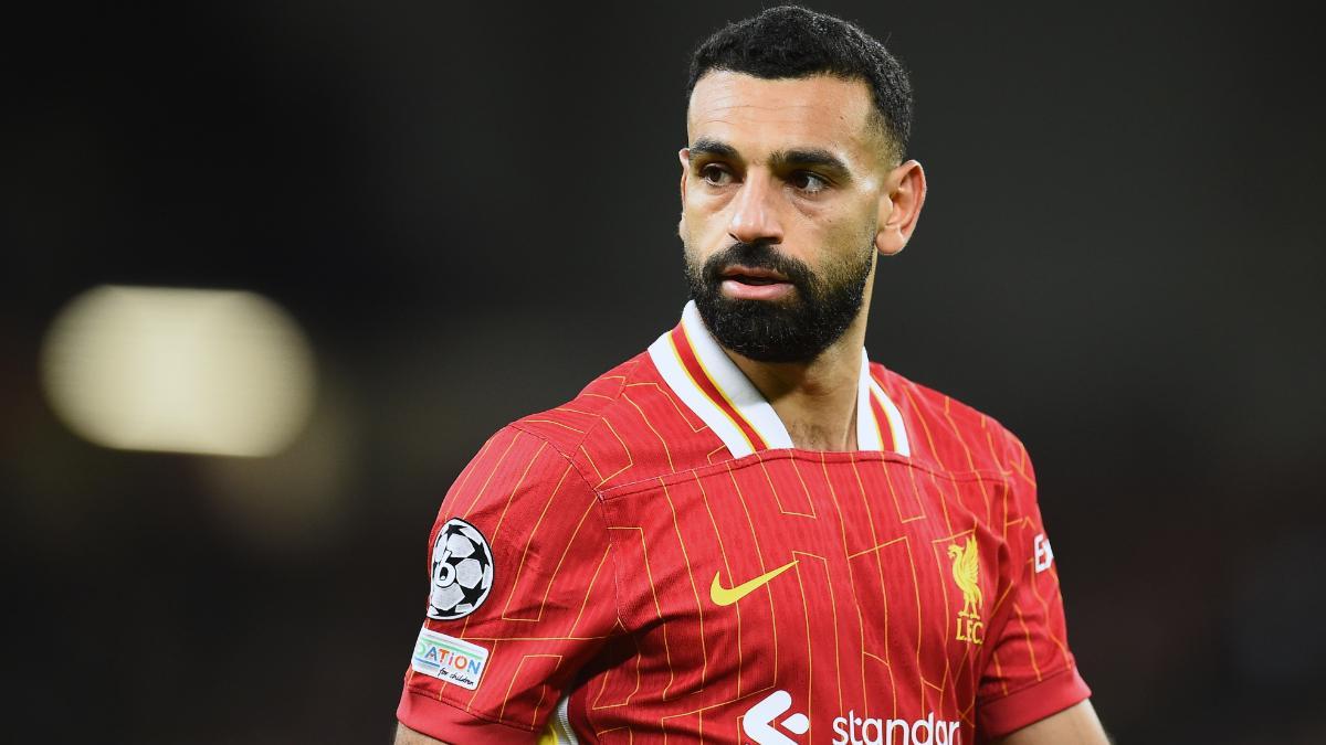 Mohamed Salah, en un partido de esta temporada con el Liverpool