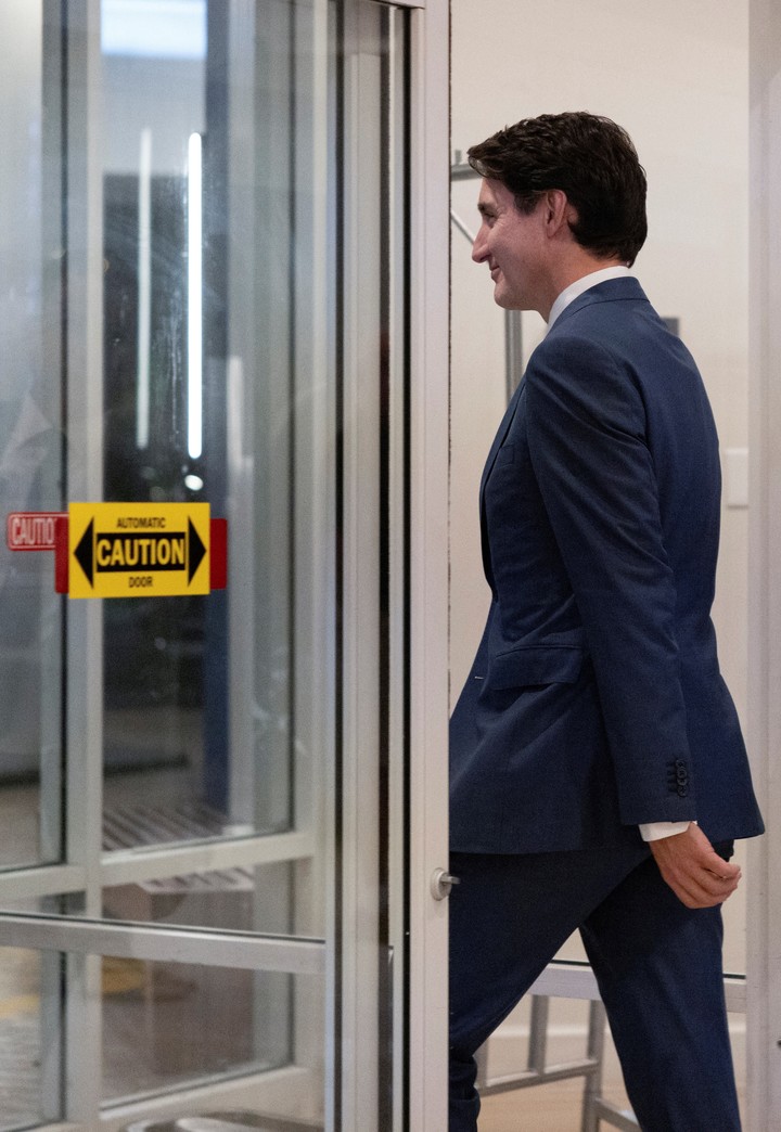 El primer ministro canadiense, Justin Trudeau, en el hotel Palm Beach donde pasó sus vacaciones. Foto: REUTERS
