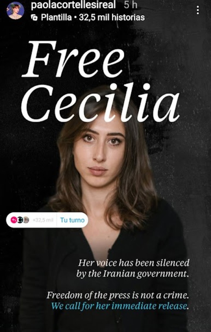 Personalidades de la cultura italiana piden por la periodista Cecilia Sala retenidas en Irán 