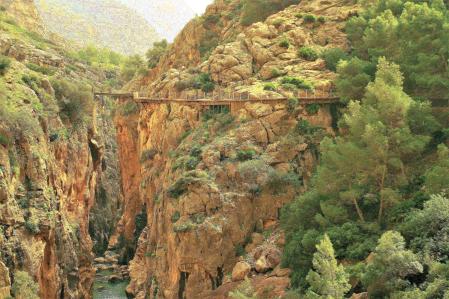 El Caminito puede considerarse una de las rutas más bonitas del mundo